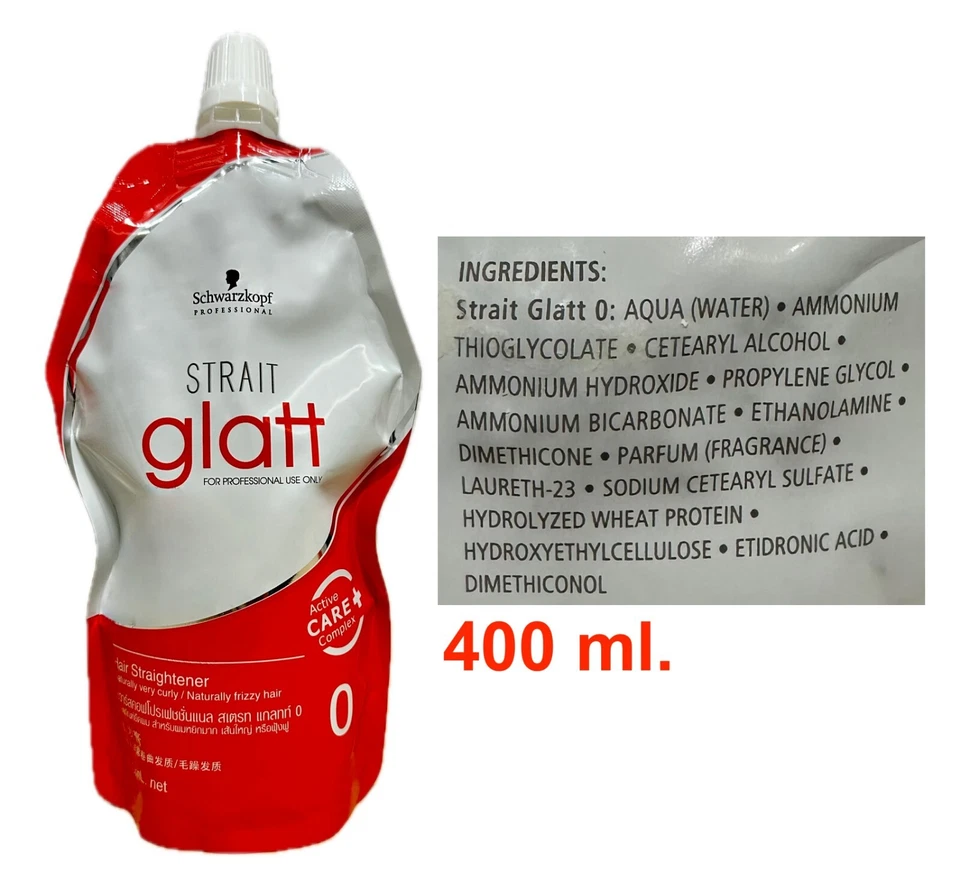 Schwarzkopf Plancha de Cabello Lisa Nº 0 Crema Alisadora Rebondante 400 ml Set Foto 2 de 4