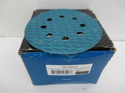 Production Shop PRO5887VP, 5'' Sanding Disc, 8 Hole Hook & Loop, 70 Pack
