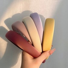 Women's Sponge Headband Padded Hairband Wide Sponge Hair Hoop Band Accessories  