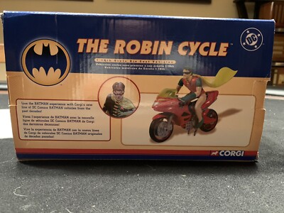Corgi BATCYCLE & THE ROBIN CYCLEセット 2005 CORGI BATMAN CLASSICS DC THE ROBIN CYCLE 1:16 SCALE