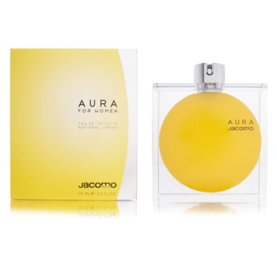 Aura by Jacomo for Women 2.4 oz Eau de Toilette Spray Brand New