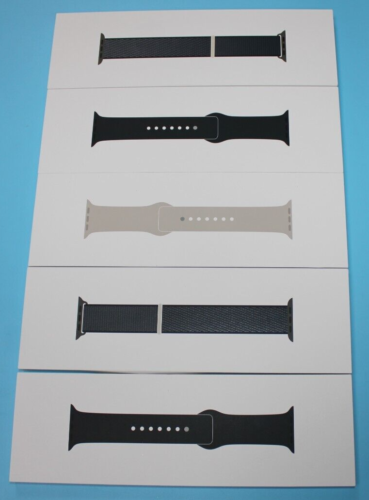 5er Set Apple Watch Armbänder - Verschiedene Größen und Farben - B-Ware - Bild 1 von 3