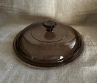 Pyrex Visions V 1.5 C Amber Brown Glass Replacement LID ONLY For 1.5 L Sauce Pan