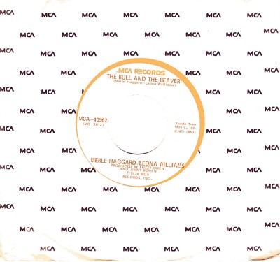 Merle Haggard / Leona Williams:  The Bull And The Beaver / I'm Gettin' High-5276
