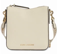 New Marc Jacobs Drifter Swing Pack Crossbody Leather Bag Marshmallow
