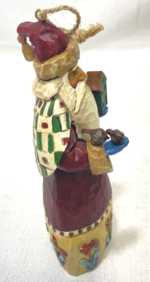 A) Heartwood Creek Jim Shore Santa With Cane Figure By Enesco (12 - View #10