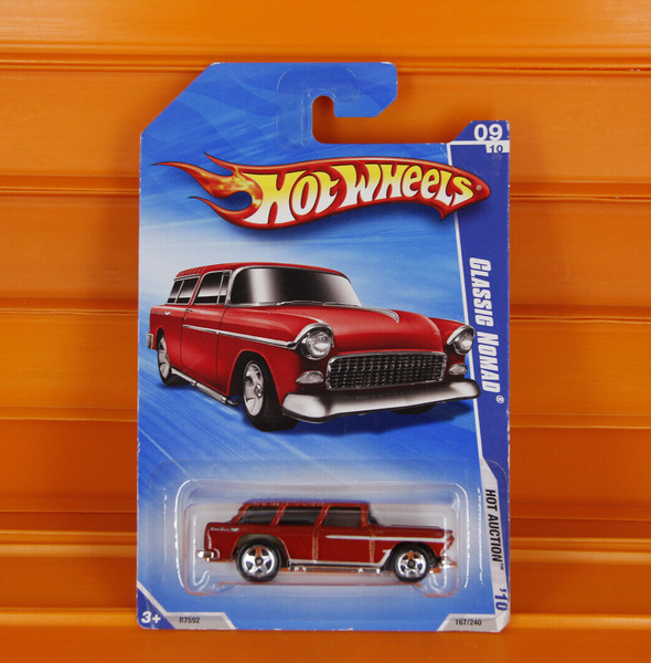 Hot Wheels - 2010 - Classic Nomad (Rot) - Hot Auction 9/10 - 167/240 ** Longcard-image