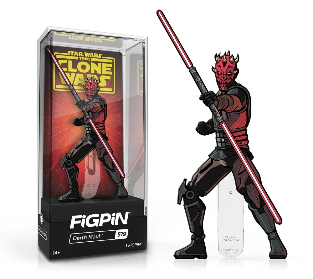 FiGPiN Darth Maul The Clone Wars Enamel Pin #519