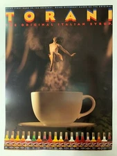 Torani Poster - Dancer and Coffee Cup