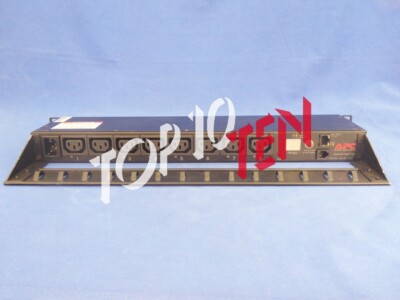 APC AP7920 1U 12 A/208V 10 A/230V 8x C13 Switched Rack PDU