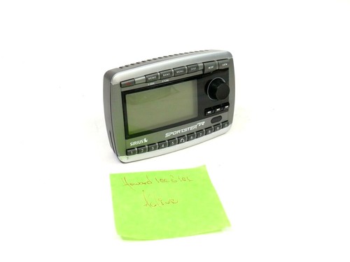 Sirius Sportster SP-R2 Active Subscription Radio Howard 100 & 101| Receiver Only