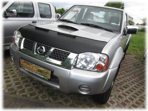 BONNET BRA for NISSAN NAVARA Frontier D22 2001-2004 NP-300 STONEGUARD PROTECTOR - Picture 2 of 4