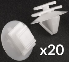 20x Trim Clips for Peugeot 106 206 207 306 307 806 Exterior Door Skirt Moulding
