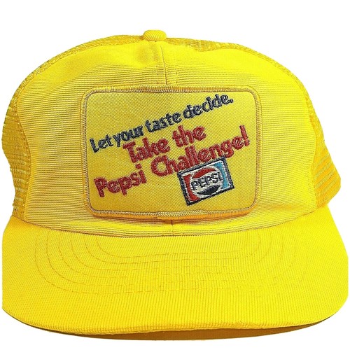 Yellow Mesh Snapback Trucker Cap 