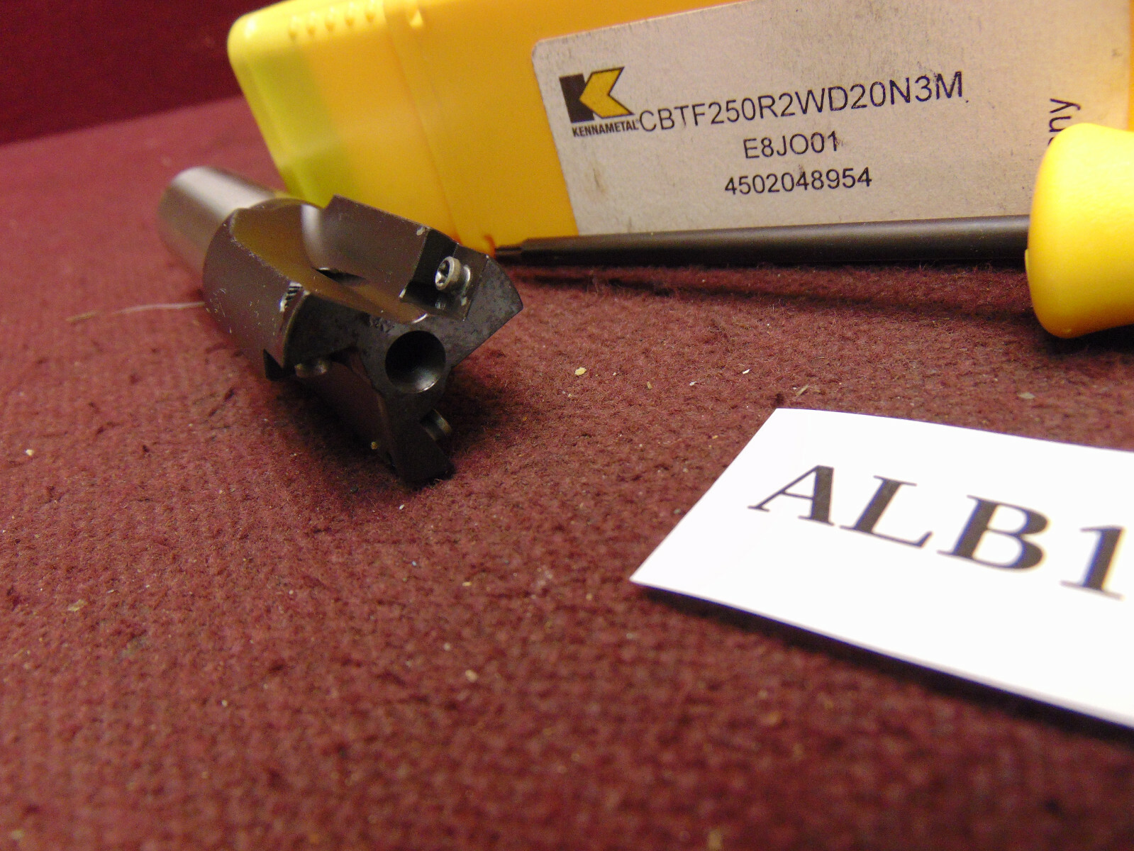 KENNAMETAL 25mm COUNTERBORING TOOL CBTF250R2WD20N3M - - for sale online ...