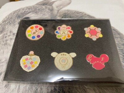 20th anniversary pins set Ojamajo Doremi Toei Animation Co. Collection Rare New