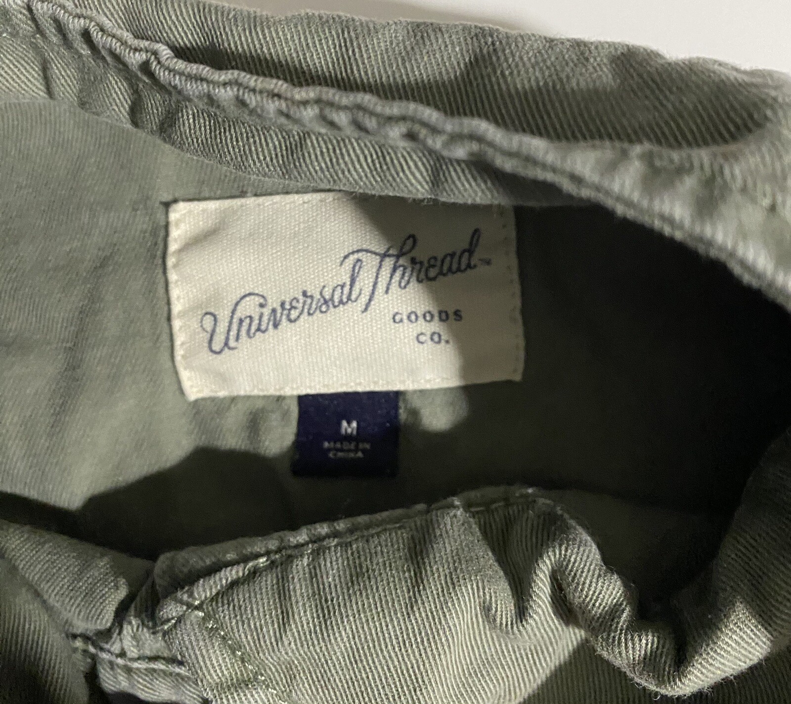 Universal Thread Parka Jacket Medium Olive Utilti… - image 2