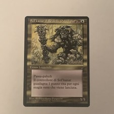 MTG-SOL'KANAR THE SWAMP KING-LP- *Italian* Legends-Magic-Magic The Gathering