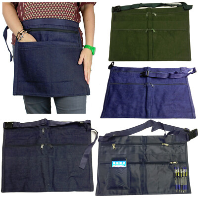 Pocket Denim Market Trader Money Belt Bag Apron Pouch Adjustable Waist  Strap UK
