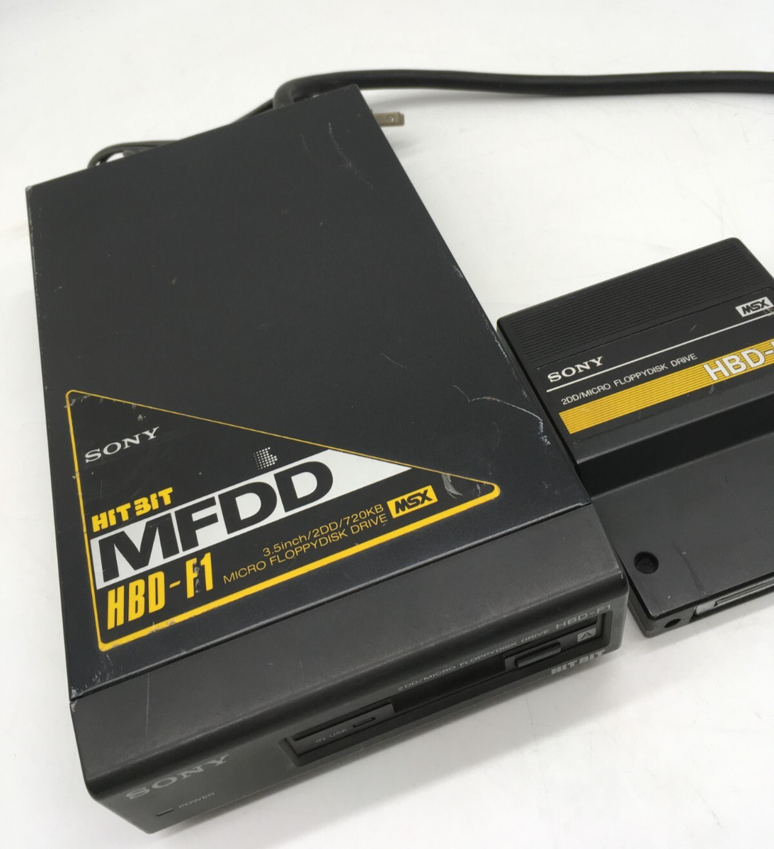 MSX SONY MFDD Micro Floppydisk Drive HBD-F1 HIT BIT 100V 10W 50