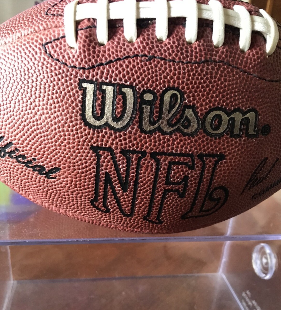 Emmitt Smith #22 Autographed NFL FOOTBALL in Display Box | eBay