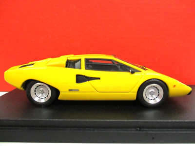MR COLLECTION MODELS - 1978 LAMBORGHINI COUNTACH LP 400 (YELLOW) - 1/43