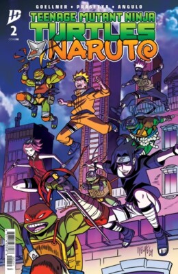 TEENAGE MUTANT NINJA TURTLES X NARUTO #2 - 1:25 INCV SMITH VAR