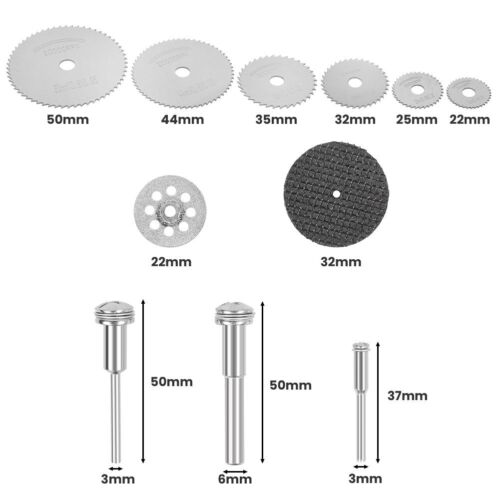 45stk. Sägeblatt, Kreissägeblatt Mini Scheibe Set Für-Dremel Zubehoer Für Holz - Bild 4 von 10