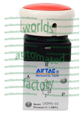 AIRTAC Push Button Mechanical Valves CM3PMS-08 /CM3PMS08