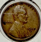 1928 S LINCOLN WHEAT 🌾 CENT PENNY San Francisco Mint-Low Mintage-AU/BU-RARE!