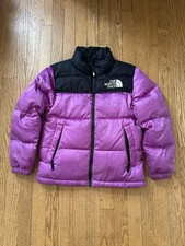 Kids North Face Nupste 700 Puffer Size Medium Purple