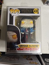 Funko Pop! Star Wars: Emperor Palpatine #433 Vinyl Figure with Protector