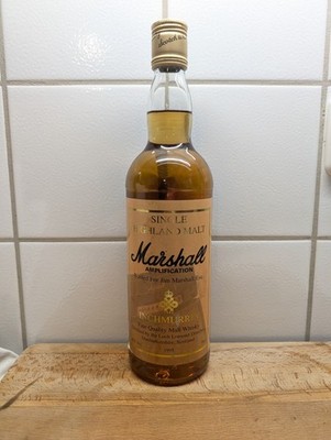 Whisky Marshall Rarität Single Highland Malt