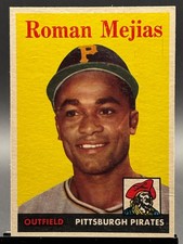 1958 Topps - Roman Mejias #452 (stain)