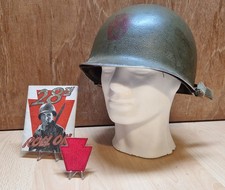 Lot Casque 28th infantry Division US WW2