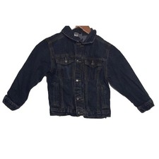 OshKosh Bgosh Blue Medium Wash Denim Jacket Pockets Size 6