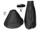 For Mazda MX5 MK3 NC 09-13 Shift & E Brake Boot Leather Black "Miata" Embroidery