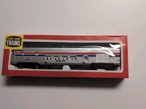 Tren HO Life Like Brand Amtrak Silver Vista 9301 Cúpula Coche Caja De Colección | Zustand: Used