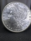 1881 S Morgan Silver Dollar $1 - BU - 90% Silver - High Grade