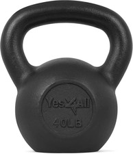 Cast Iron Kettlebell, Strength Training Kettlebells 5-80 Lb 5,10,15,20,25,30,35