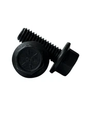 (100 Pcs) 3/8″-16x1″ Grade 8 Hex Flange Bolt (FT) Zinc Phos & Oil