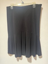 Express Express Black Midi Skirt Size Medium New With Tags