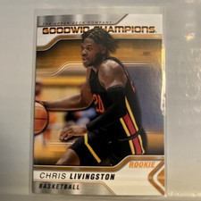 Chris Livingston 2023 Upper Deck Goodwin Champions Orange Rookie #31 Bucks