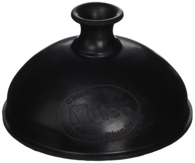 Mutec Mht160 Plunger Mute For Trumpet - Black Rubber