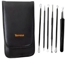 6x Pimple Blackhead Remover Comedone Extractor Pore Cleaner