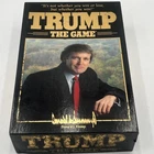 Vintage 1989 Trump The Game Board Game Complete Milton Bradley Rare