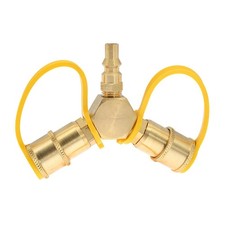 Adaptateur de connexion de réservoir de gaz, séparateur en Y de Propane pour