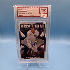 Topps 2026 Series 1 Aaron Judge PAS-14 Yankees Iconic Grading Pristine 10