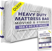 Mattress Moving Bag Twin Full Queen King Heavy Duty Waterproof Plastic Cover