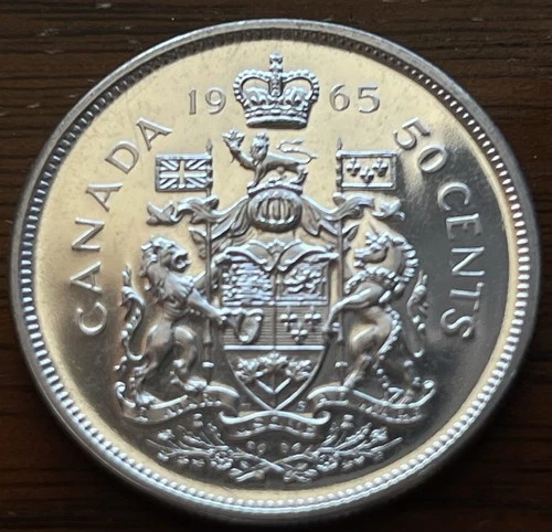 Canada 50 Cents Silver Gem Proof Coin..TM1053